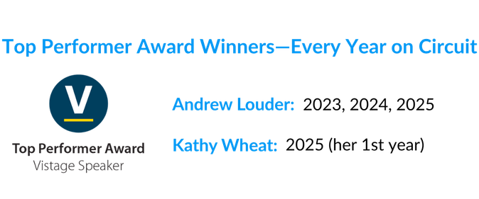 Vistage Top Performer Award